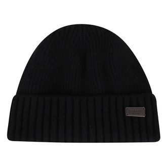 Barbour Carlton Hat - Heren - Accessoires - Zwart - Maat: ONE Size Wol