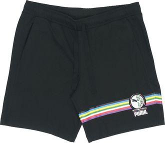 Puma INTL Graphic Shorts Black White 531308-01