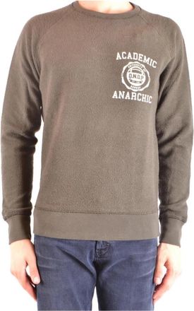 Dondup Stijlvol Sweatshirt - Heren - Sweatshirts - Bruin - S - Katoen - Hoodies & sweatvesten