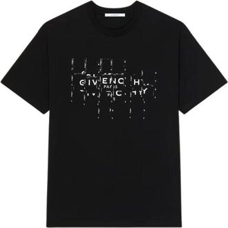 Givenchy T-Shirts, male, Black, Size: M GIV T-Shirt H26