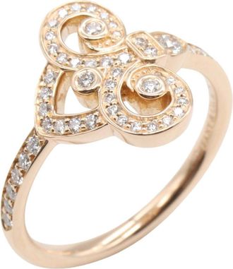 Tiffany & Co. Gold Clear Pink Gold (18K) Band Ring (Pre-Owned)