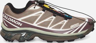 Salomon XT-6 Sneakers Walnut / Huckleberry / Urban Chic