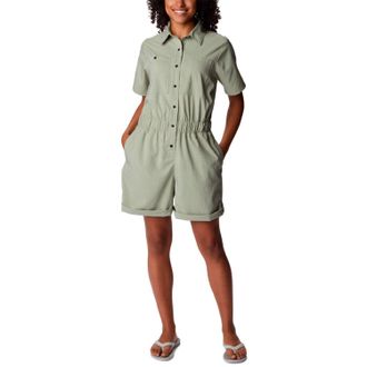 Columbia Silver Ridge Utility Romper Womens Safari Button Front GBO3028