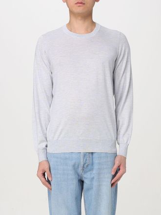 Brunello Cucinelli Brunello Cucinelli Mens Cashmere Crew Neck Sweater - Light Grey - Size EU 48 (Mens)