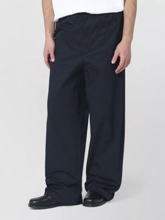 Jil Sander tailored trousers wide leg back pockets
