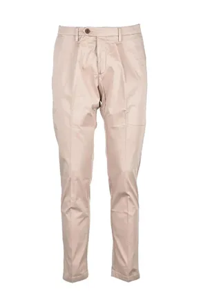 Yan Simmon Cotton Stretch Pants - Beige