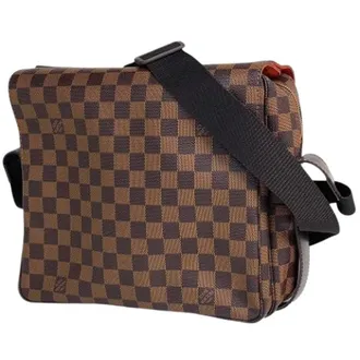 Louis Vuitton Pre-owned Cross Body Bags, female, Brown, Size: ONE SIZE Pre-owned Vintage Damier Canvas Shoulder Bag