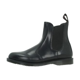 Dr. Martens Flora Smooth Chelsea Laarzen - Heren - Schoenen - Zwart - Maat: 41 EU Leer