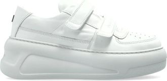 Acne Studios Steffey U Friend Raise - Dames - Sneakers - Wit - 45 EU - Leer - Schoenen
