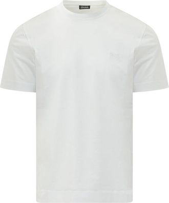 Ermenegildo Zegna White Crew Neck T-Shirt