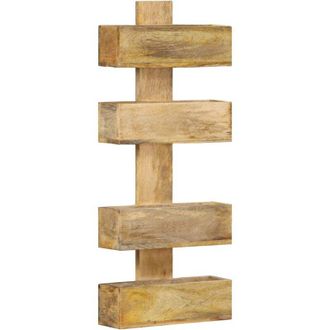 vidaXL Portariviste a Parete 30x11x72 cm in Legno Massello di Mango - Vidaxl