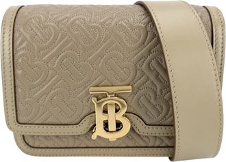 Burberry Beige Leather Sling Bag (Pre-Owned)