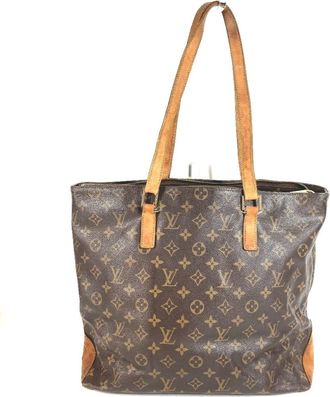 Louis Vuitton Brown Monogram Shoulder Bag Tote Bag (Pre-Owned)