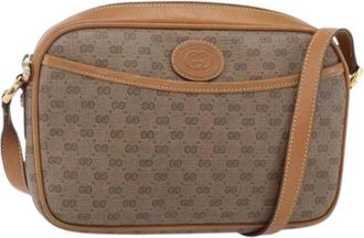 Gucci Pre-owned Cross Body Bag - Dames - Vintage Schoudertas - Beige - ONE Size - Vintage