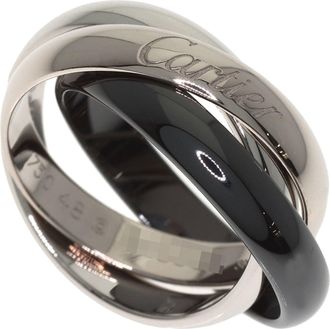 Cartier White Gold (18K) Palladium 950 Band Ring (Pre-Owned)