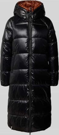 Khujo Steppmantel mit Kapuze Modell NASHI in Black, Größe XXL