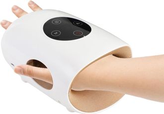 OEM Masajeador De Manos, Aparato De Masaje Manual Con Pantalla T&aacute;ctil, 3 Modos De Compresi&oacute;n De Aire Y 5 Niveles De Temperatura Ajustables, Calentador De 