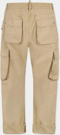 Dsquared2 Multi-Pocket Utility Cargo Pants - Beige