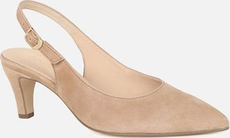 Gabor Womens Lazona Womens Court Shoe - Sand Sde - Size: 5.5