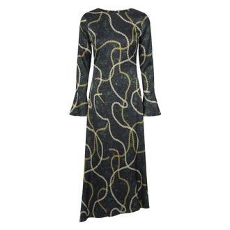 Americandreams Aniki Jurk - Dames - Maxi kleedjes - Groen - M - Kleedjes