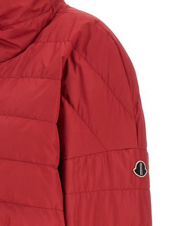 Rick Owens Quilted Goose Down Down Jacket - Red
