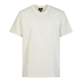 A.P.C. T-Shirts, male, White, Size: S Standard Grand VPC Gots T-Shirt