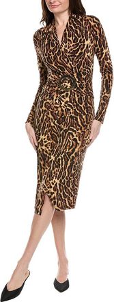 Joseph Ribkoff Tie-Waist Midi Dress