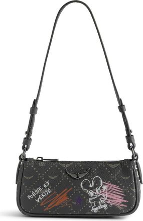 Zadig&Voltaire Monogram Shoulder Bag in Road at Nordstrom