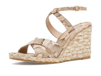 Stuart Weitzman Alyssa Wedge Womens Wedge Shoes Adobe 1 : 6.5 M, Leather/Suede