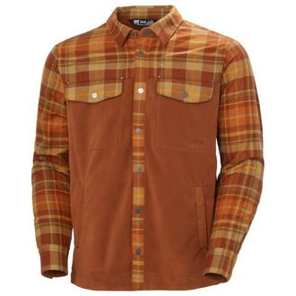 Helly Hansen Lokka Fleece Shirt Hemd f&uuml;r Herren | braun