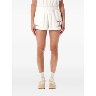 Sporty & Rich Embroidered Elasticated Shorts