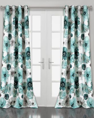 Triangle Home Fashions Leah Room Darkening Window Curtain
