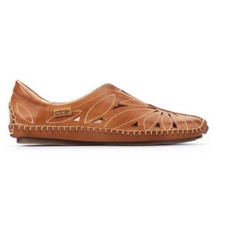 Pikolinos Comfortabele Instapper voor Dames - Dames - Loafers - Bruin - 35 EU - Leer - Schoenen