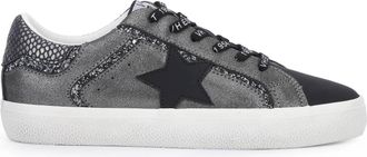 Vintage Havana Womens Low Top Sneakers In Black
