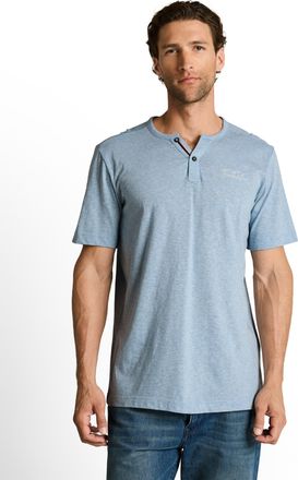 Tom Tailor T-Shirt TOM TAILOR, Herren, Gr. XXL, spring blau fine stripe, Single Jersey, Obermaterial: 60% Baumwolle, 40% Polyester, gestreift, regular fit normal