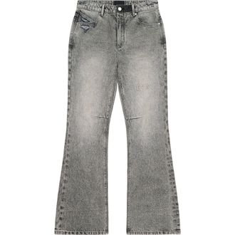 Rta Mael Slim Flare Jeans in Stone Haze at Nordstrom, Size 32