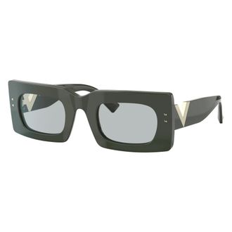 Valentino Va4094 Sunglasses - unisex - Valentino - Sunglasses - Green - 49 MM - Accessories