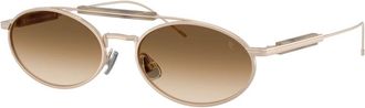 Brunello Cucinelli Brunello Cucinelli, Sunglasses, unisex, Brown, Size: 55 MM 0Bc2013St