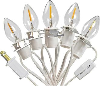 OEM Guirnalda De Luces Navide&ntilde;as Con 5 Bombillas Led C7 Y 5 Bombillas Led Adicionales Incluidas