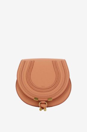 Chlo&eacute; Schultertasche aus genarbtem Leder Marcie Small