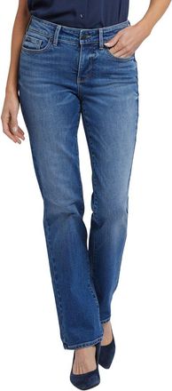 NYDJ Marilyn Picasso Lake Straight Leg Jean