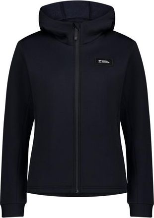 Mons Royale Arcadia Merino Fleece Hoody Fleecepullover für Damen | schwarz