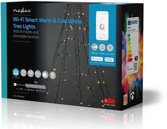 Nedis Smartlife Wifilxt02w200 &Aacute;rbol Luminoso Blanco C&aacute;lido