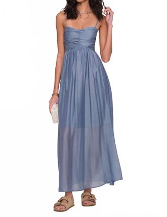 Heartloom Tatiana Dress In Lake Blue