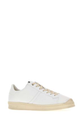 Jil Sander Leather Low-Top Sneaker - White