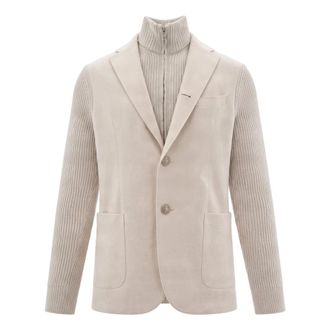 Eleventy Hombre, Chaquetas, Beige, Talla: XL