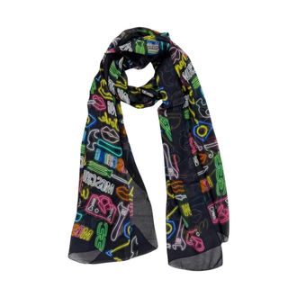 Moschino Winter Scarves, female, Multicolor, Size: ONE SIZE Sciarpa Fantasia 03820 M1114 001