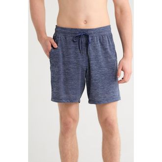 90 Degree by Reflex Heathered Mesh Active Shorts in Heather Naval Academy at Nordstrom Rack, Size Xx-Large