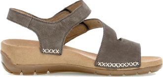 Gabor Sandaal met sleehak - Dames - Sleehakken - Bruin - 42 EU - Leer - Schoenen