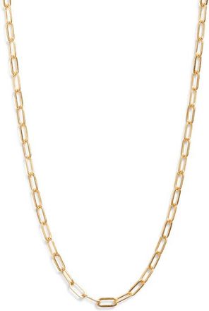 Nashelle Unity Chain Necklace in Gold Fill at Nordstrom, Size 18